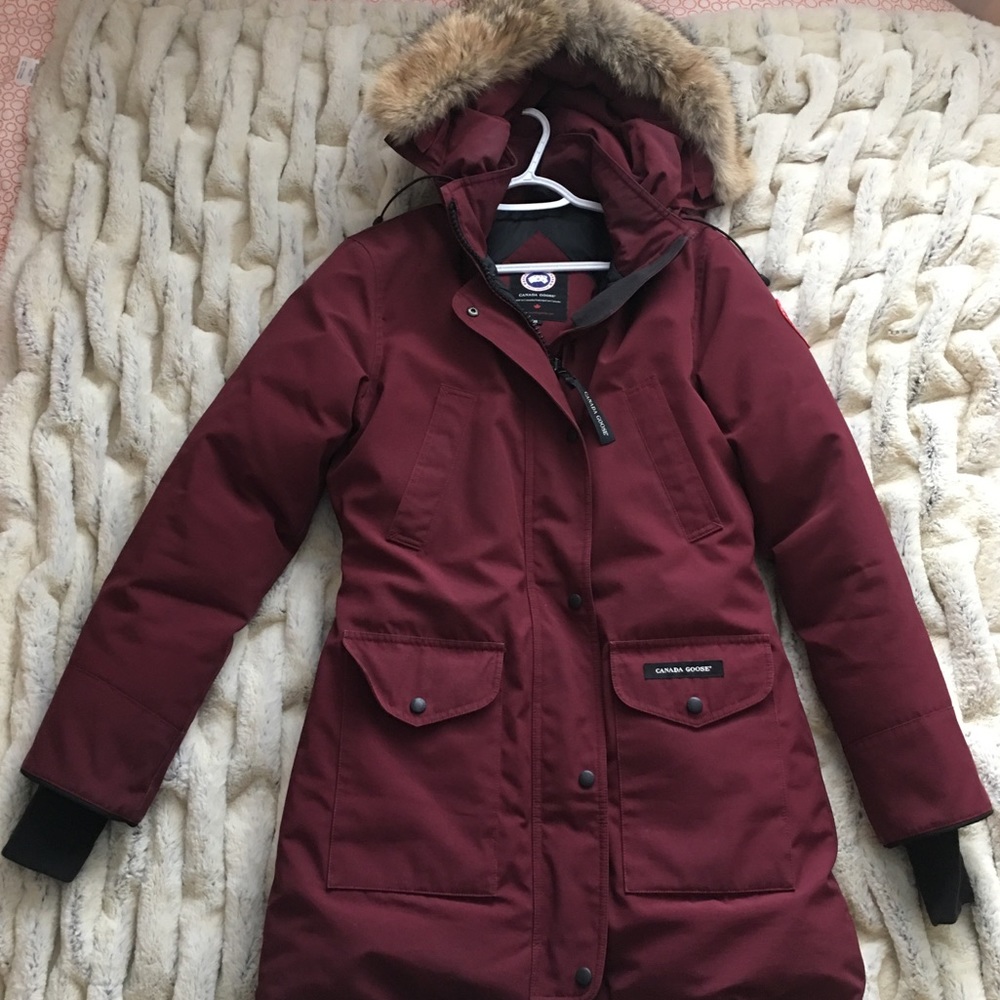 Canada goose medium trillium parka Bordeaux